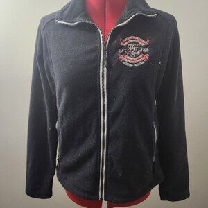 Mountain Horse Equestrian Zip Up Fleece Sweater sz S